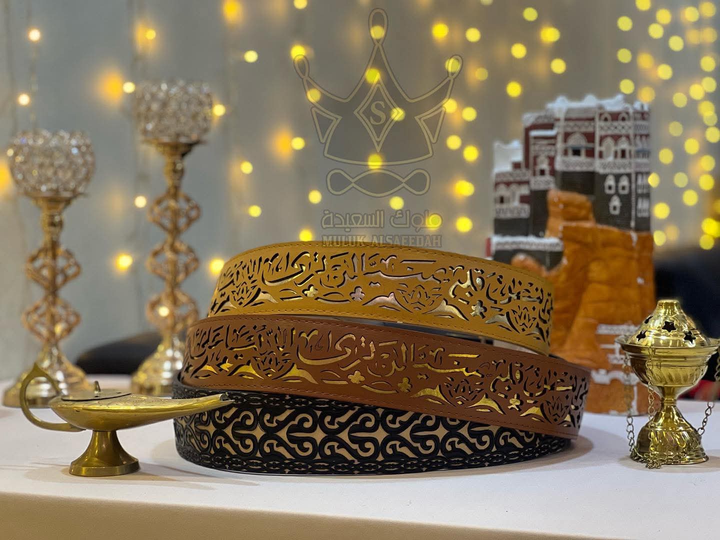 أحزمة تراثية فاخرة
