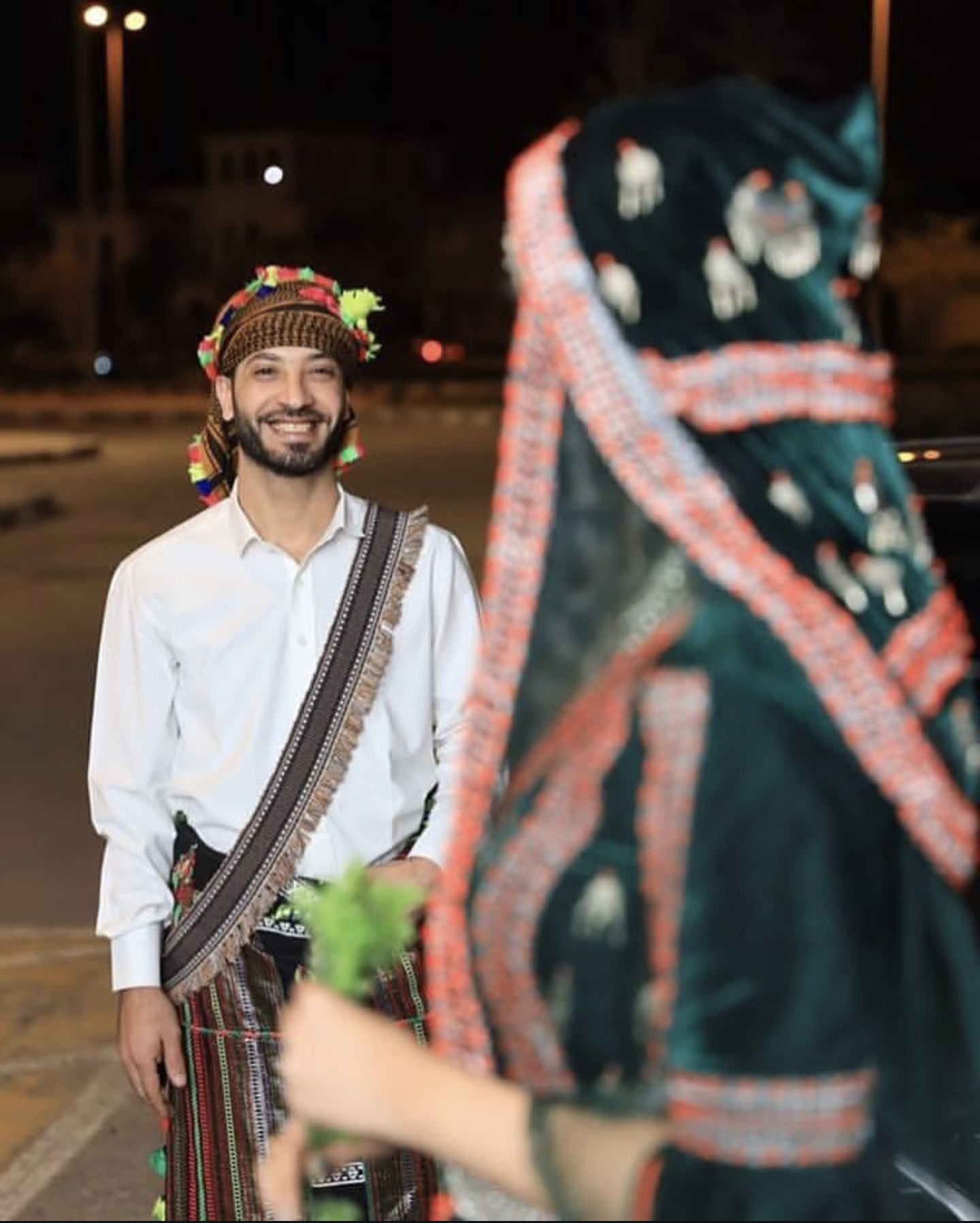فرحة العروسين في ليلة العمر